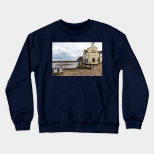 Cod And Lobster, Staithes, Yorkshire, England Crewneck Sweatshirt